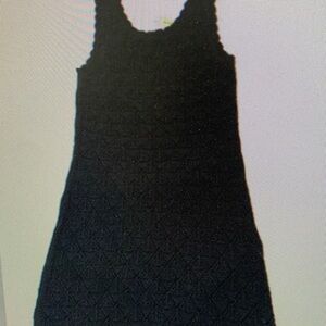 Kids Black Swim Dress